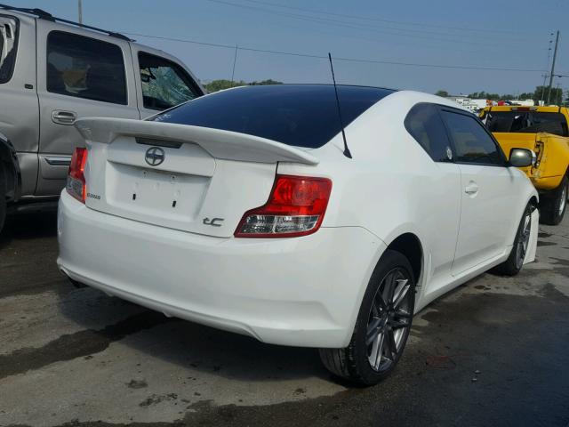 JTKJF5C76C3026865 - 2012 TOYOTA SCION TC 黄色 照片 4