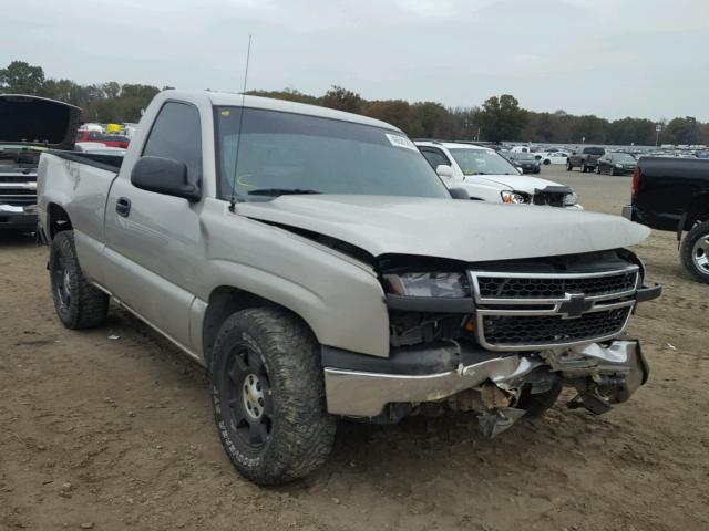 3GCEC14X46G183028 - 2006 CHEVROLET SILVERADO SILVER photo 1