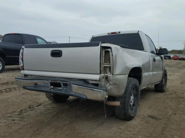 3GCEC14X46G183028 - 2006 CHEVROLET SILVERADO SILVER photo 4