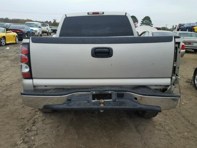 3GCEC14X46G183028 - 2006 CHEVROLET SILVERADO SILVER photo 6