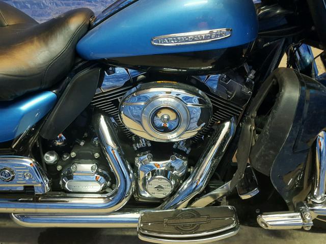 1HD1KEM18BB609261 - 2011 HARLEY-DAVIDSON FLHTK BLUE photo 7