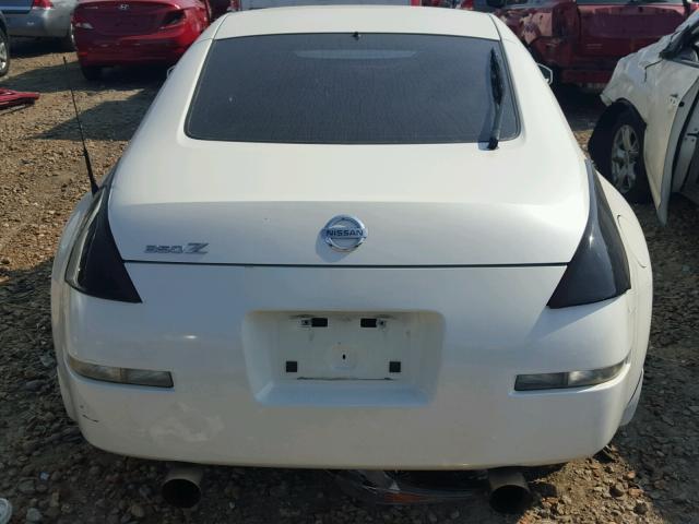 JN1AZ34D46M331273 - 2006 NISSAN 350Z COUPE WHITE photo 6