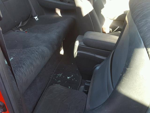 2HGFG12807H570036 - 2007 HONDA CIVIC EX წითელი ფოტო 6