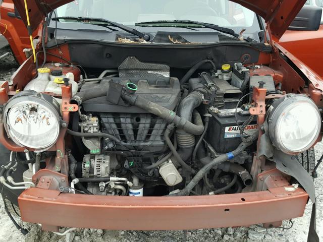 1J8FT28W48D665857 - 2008 JEEP PATRIOT SP ORANGE photo 7