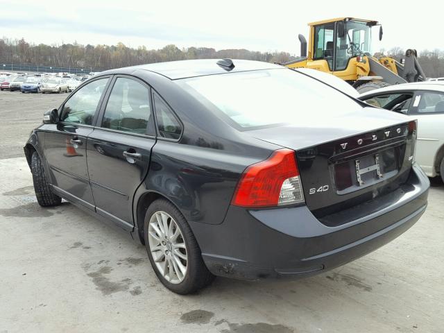 YV1MS390492461925 - 2009 VOLVO S40 2.4I BLACK photo 3