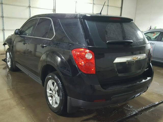 2GNALAEKXE1114280 - 2014 CHEVROLET EQUINOX LS BLACK photo 3