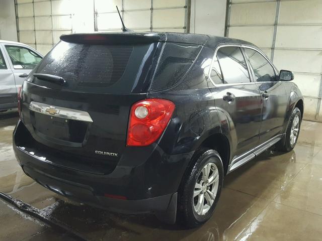 2GNALAEKXE1114280 - 2014 CHEVROLET EQUINOX LS BLACK photo 4