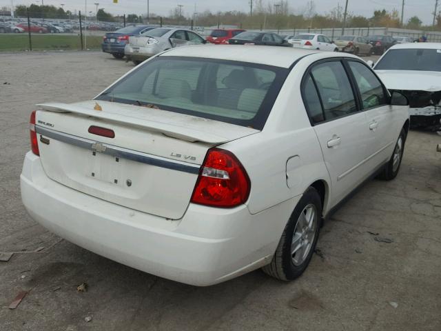 1G1ZT54804F187733 - 2004 CHEVROLET MALIBU LS WHITE photo 4