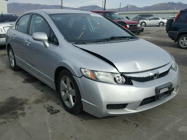 19XFA16649E021379 - 2009 HONDA CIVIC SILVER photo 1