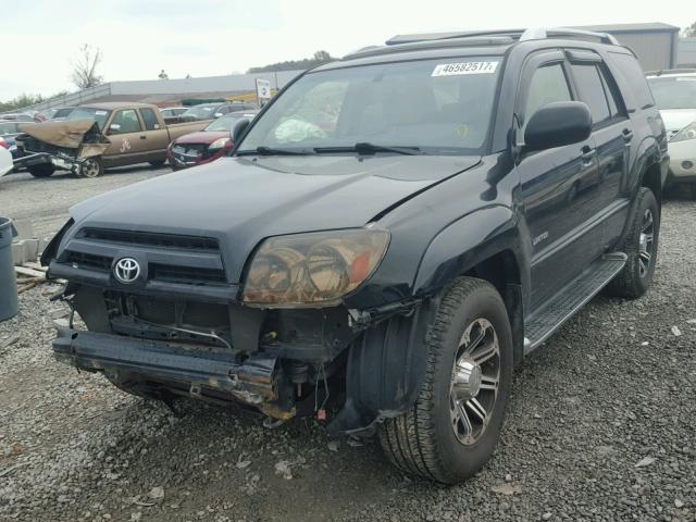 JTEZU17R540017657 - 2004 TOYOTA 4RUNNER LI BLACK photo 2