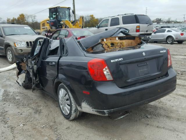 KL5JD56Z48K787679 - 2008 SUZUKI FORENZA BA BLACK photo 3