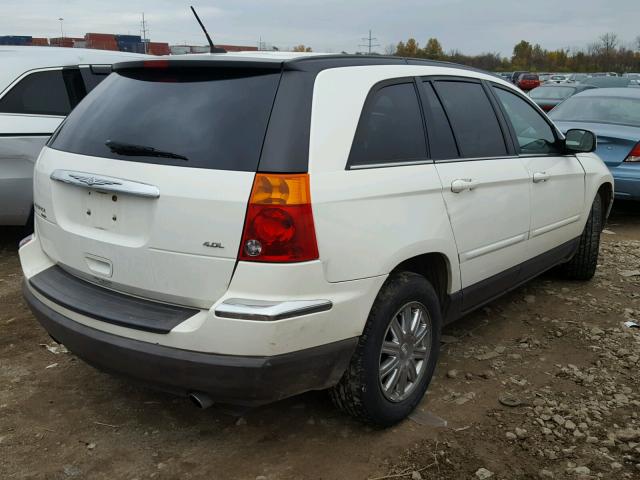 2A8GM68X37R239588 - 2007 CHRYSLER PACIFICA T WHITE photo 4