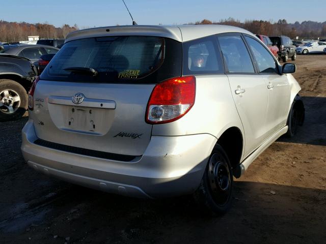 2T1KR32E44C213957 - 2004 TOYOTA COROLLA MA SILVER photo 4