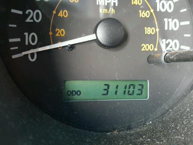 KL1TD62635B416410 - 2005 CHEVROLET AVEO BASE ნაცრისფერი ფოტო 8