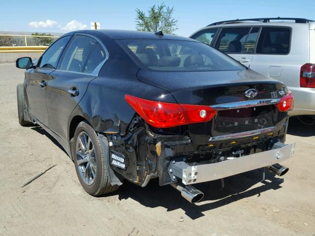 JN1EV7AP9HM738639 - 2017 INFINITI Q50 PREMIU BLACK photo 3