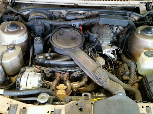 1G1JD35P9F7113602 - 1985 CHEVROLET CAVALIER C GOLD photo 7