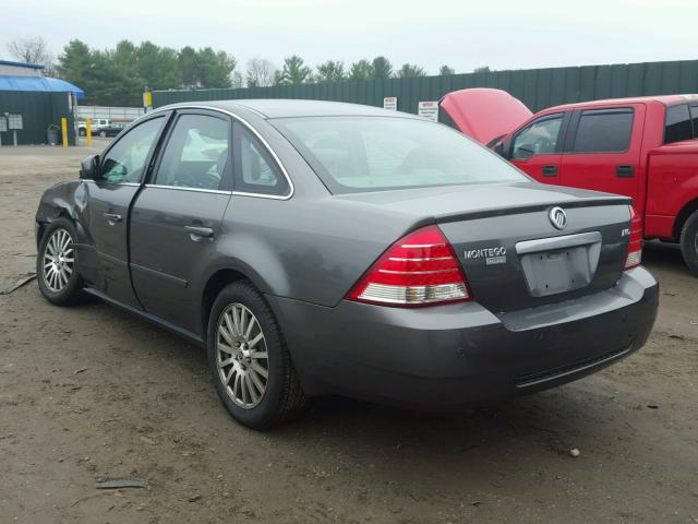 1MEHM431X5G603280 - 2005 MERCURY MONTEGO PR GRAY photo 3