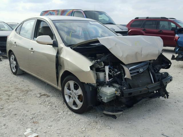 KMHDU46D47U117473 - 2007 HYUNDAI ELANTRA GL BEIGE photo 1