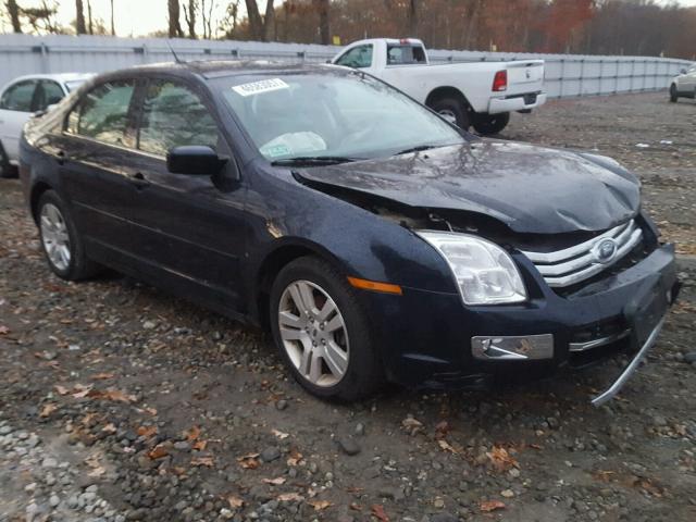 3FAHP02118R101344 - 2008 FORD FUSION SEL BLUE photo 1