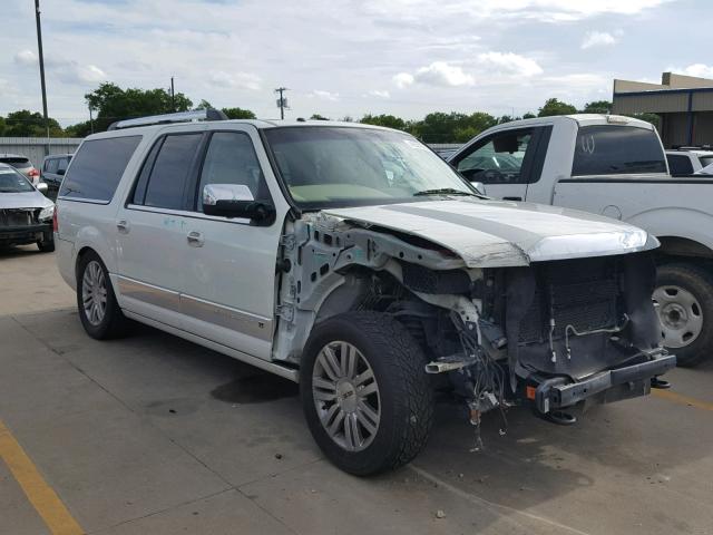 5LMFL27548LJ05156 - 2008 LINCOLN NAVIGATOR Biały zdjęcie 1