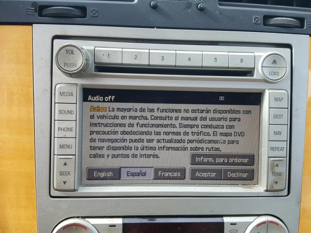 5LMFL27548LJ05156 - 2008 LINCOLN NAVIGATOR Biały zdjęcie 9