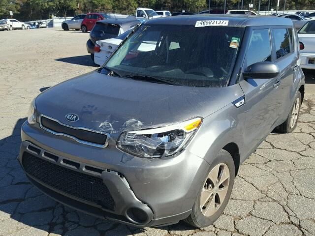 KNDJN2A26G7387365 - 2016 KIA SOUL CHARCOAL photo 2