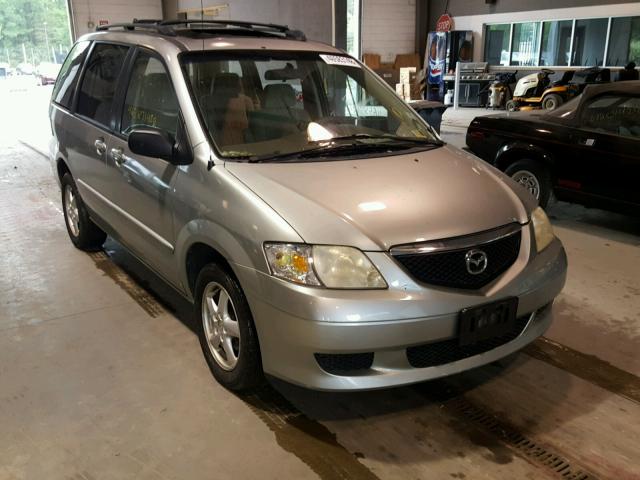 JM3LW28A930347441 - 2003 MAZDA MPV WAGON GRAY photo 1