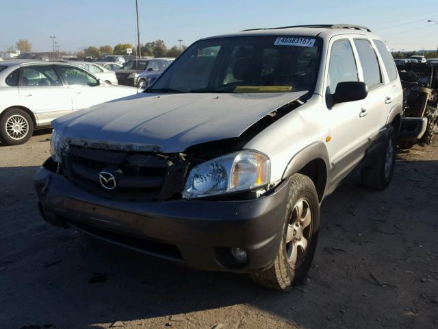 4F2CZ961X4KM04375 - 2004 MAZDA TRIBUTE ES SILVER photo 2