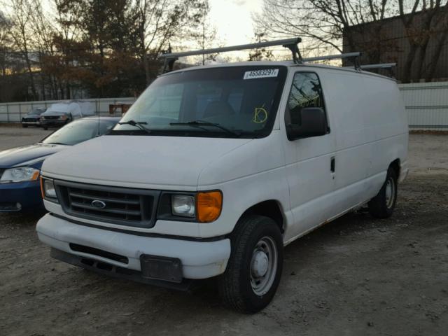 1FTRE14W36HA67733 - 2006 FORD ECONOLINE WHITE photo 2