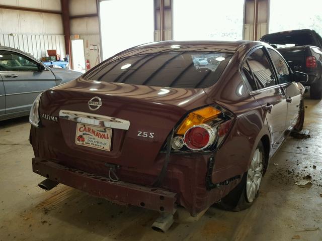 1N4AL2APXAN472803 - 2010 NISSAN ALTIMA BAS RED photo 4