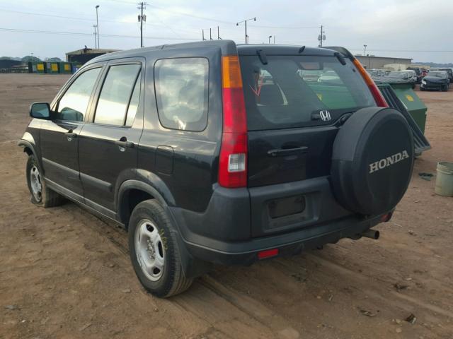 SHSRD68454U209014 - 2004 HONDA CR-V LX BLACK photo 3