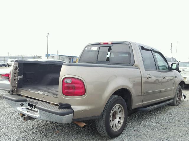 1FTRW07652KC53032 - 2002 FORD F150 SUPER TAN photo 4