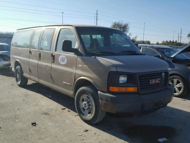 1GJHG39U831199442 - 2003 GMC SAVANA G35 BROWN photo 1