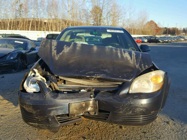 1G1AK58F087122339 - 2008 CHEVROLET COBALT LS BLUE photo 9