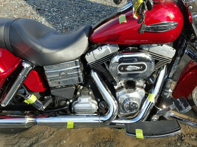 1HD1GZM12CC327542 - 2012 HARLEY-DAVIDSON FLD SWITCH RED photo 7