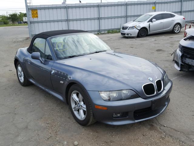 4USCH9341YLG03507 - 2000 BMW Z3 2.3 GRAY photo 1