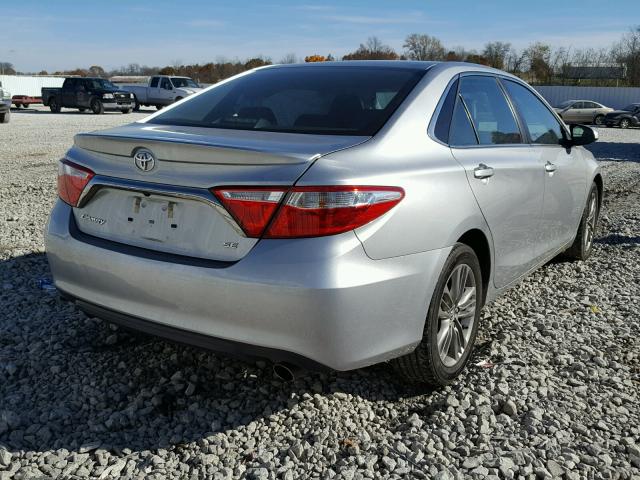 4T1BF1FK8FU960802 - 2015 TOYOTA CAMRY LE SILVER photo 4