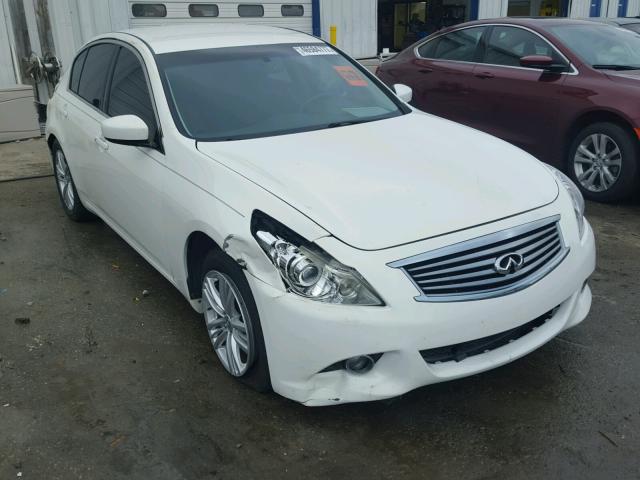 JN1CV6AP2BM506635 - 2011 INFINITI G37 BASE WHITE photo 1