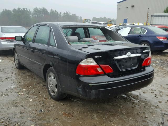 4T1BF28B53U301915 - 2003 TOYOTA AVALON XL BLACK photo 3