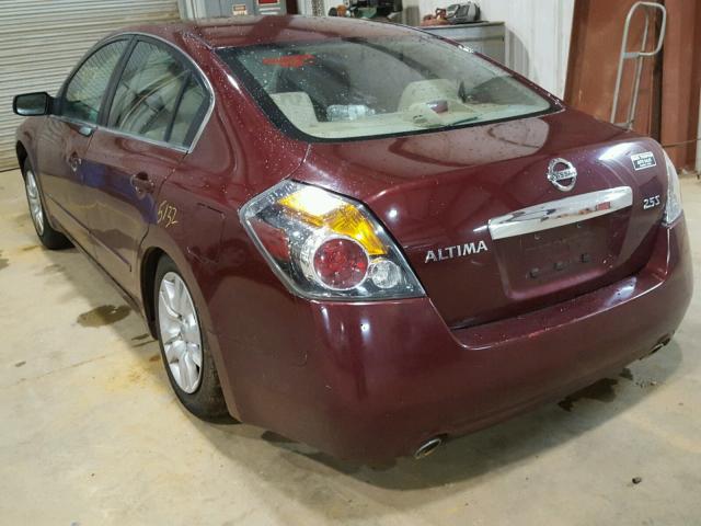 1N4AL2AP9CN444803 - 2012 NISSAN ALTIMA BAS MAROON photo 3