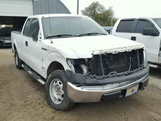 1FTFX1EF5CKE34027 - 2012 FORD F150 SUPER WHITE photo 1