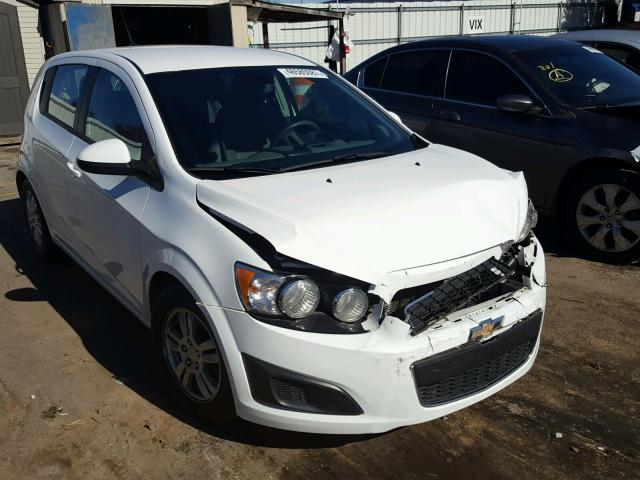 1G1JA6SH7C4130113 - 2012 CHEVROLET SONIC LS WHITE photo 1