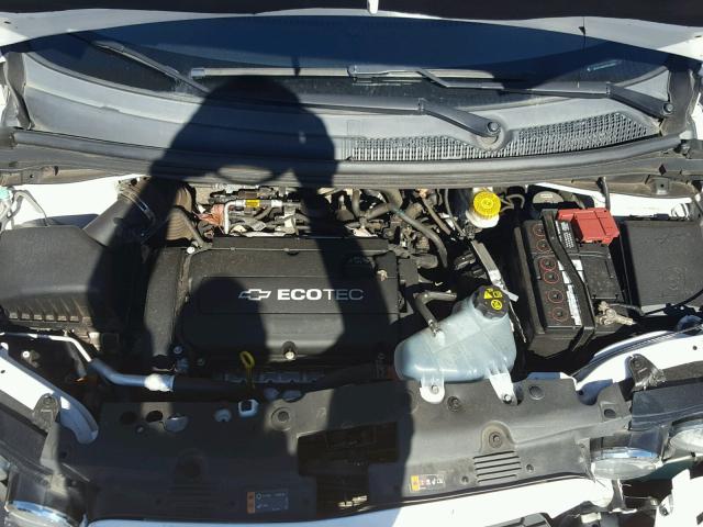 1G1JA6SH7C4130113 - 2012 CHEVROLET SONIC LS 白色 照片 7