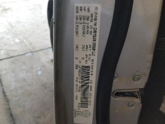 1J4FF47B29D241775 - 2009 JEEP COMPASS SP 银色 照片 10