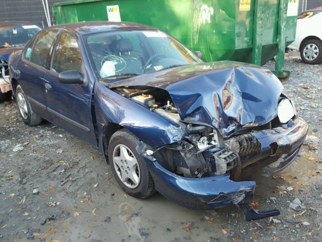 1G1JC524317408776 - 2001 CHEVROLET CAVALIER B BLUE photo 1