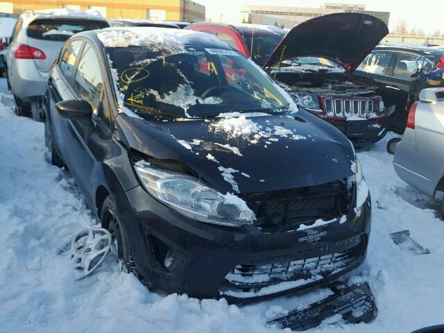 3FADP4EJ8DM180858 - 2013 FORD FIESTA SE BLACK photo 1