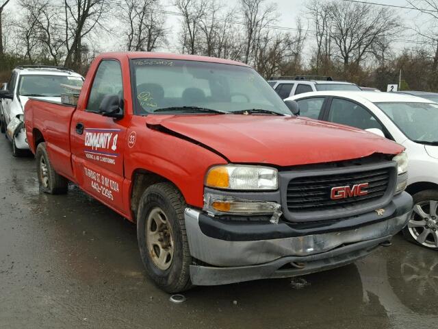 1GTEC14W2XE531781 - 1999 GMC NEW SIERRA RED photo 1