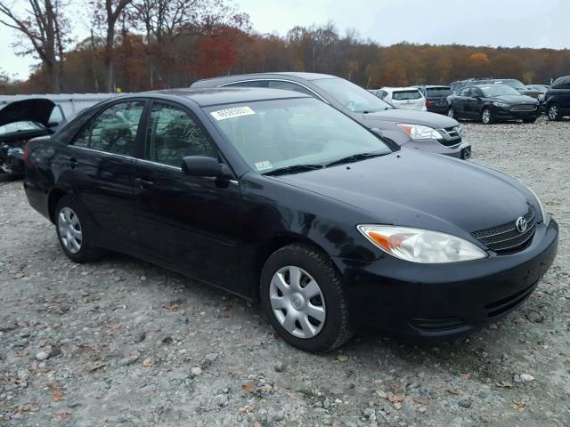 4T1BE32K43U255138 - 2003 TOYOTA CAMRY BLACK photo 1