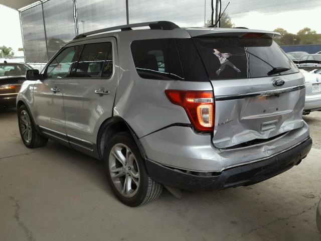 1FM5K7F8XDGA99473 - 2013 FORD EXPLORER L GRAY photo 3