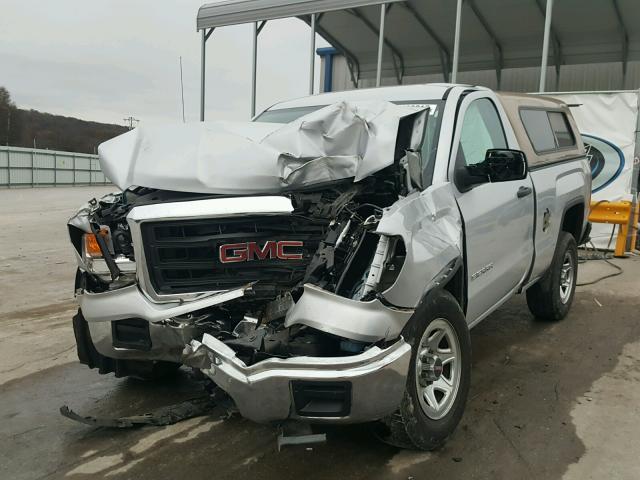 1GTN1TEH4EZ243803 - 2014 GMC SIERRA C15 SILVER photo 2